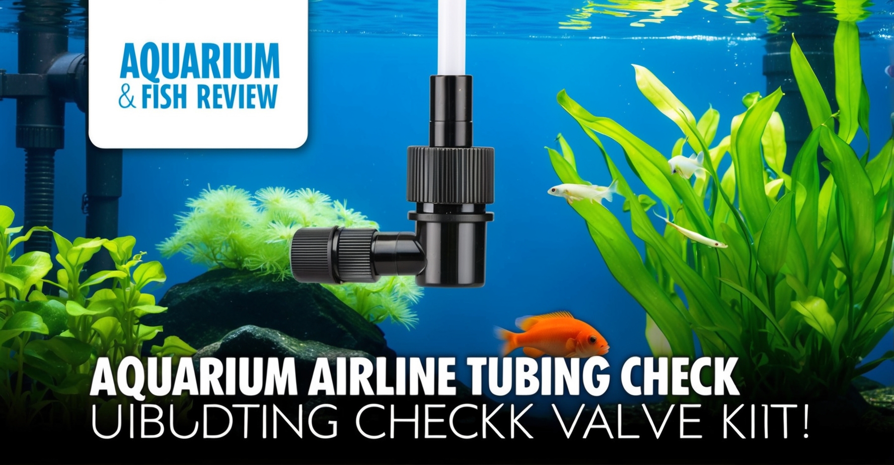 Aquarium Airline Tubing Check Valve Kit