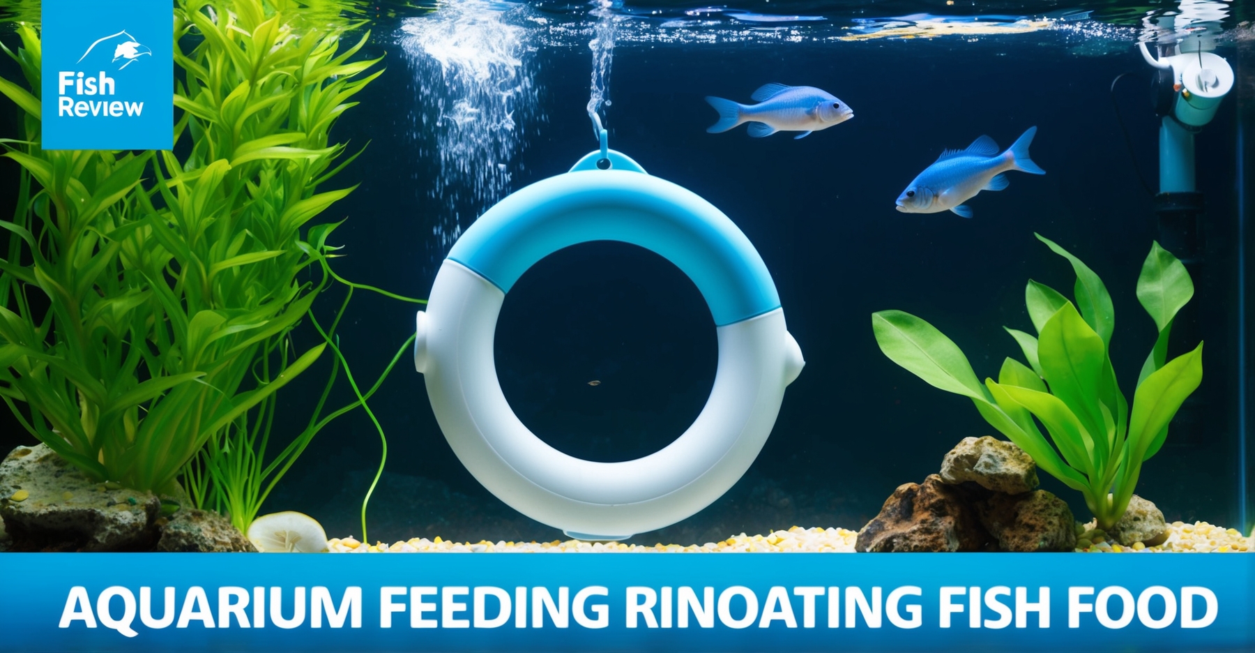 Aquarium Feeding Ring Floating Fish Food