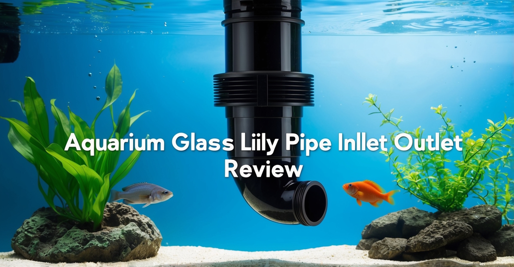 Aquarium Glass Lily Pipe Inlet Outlet Review