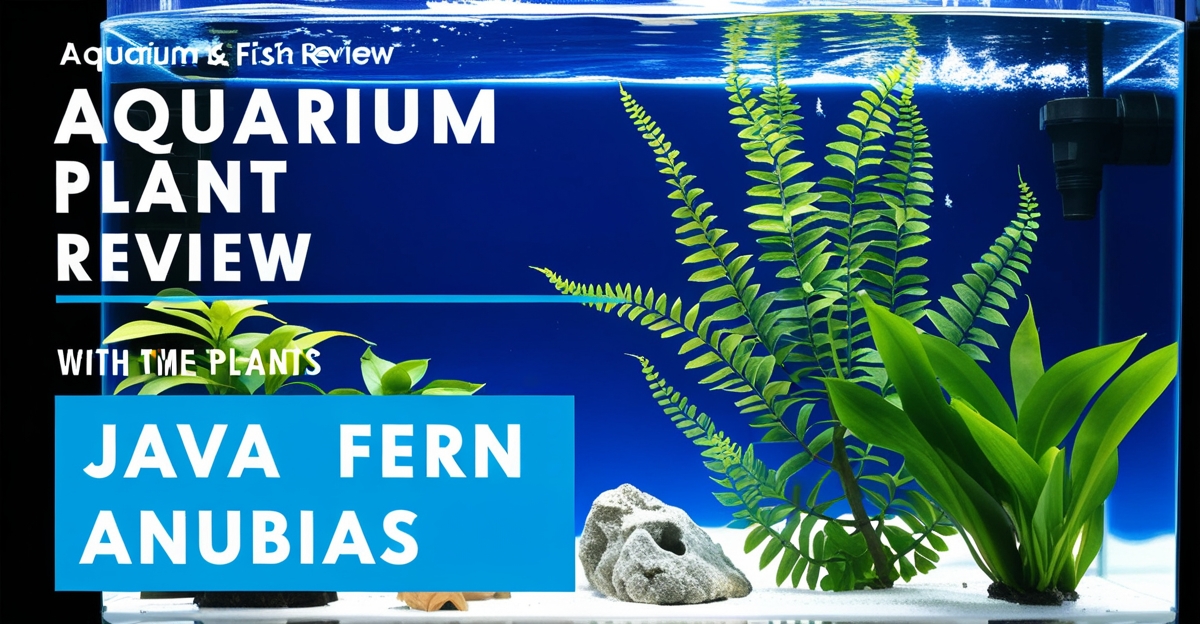 Quick Picks: Aquarium Plant Java Fern & Anubias