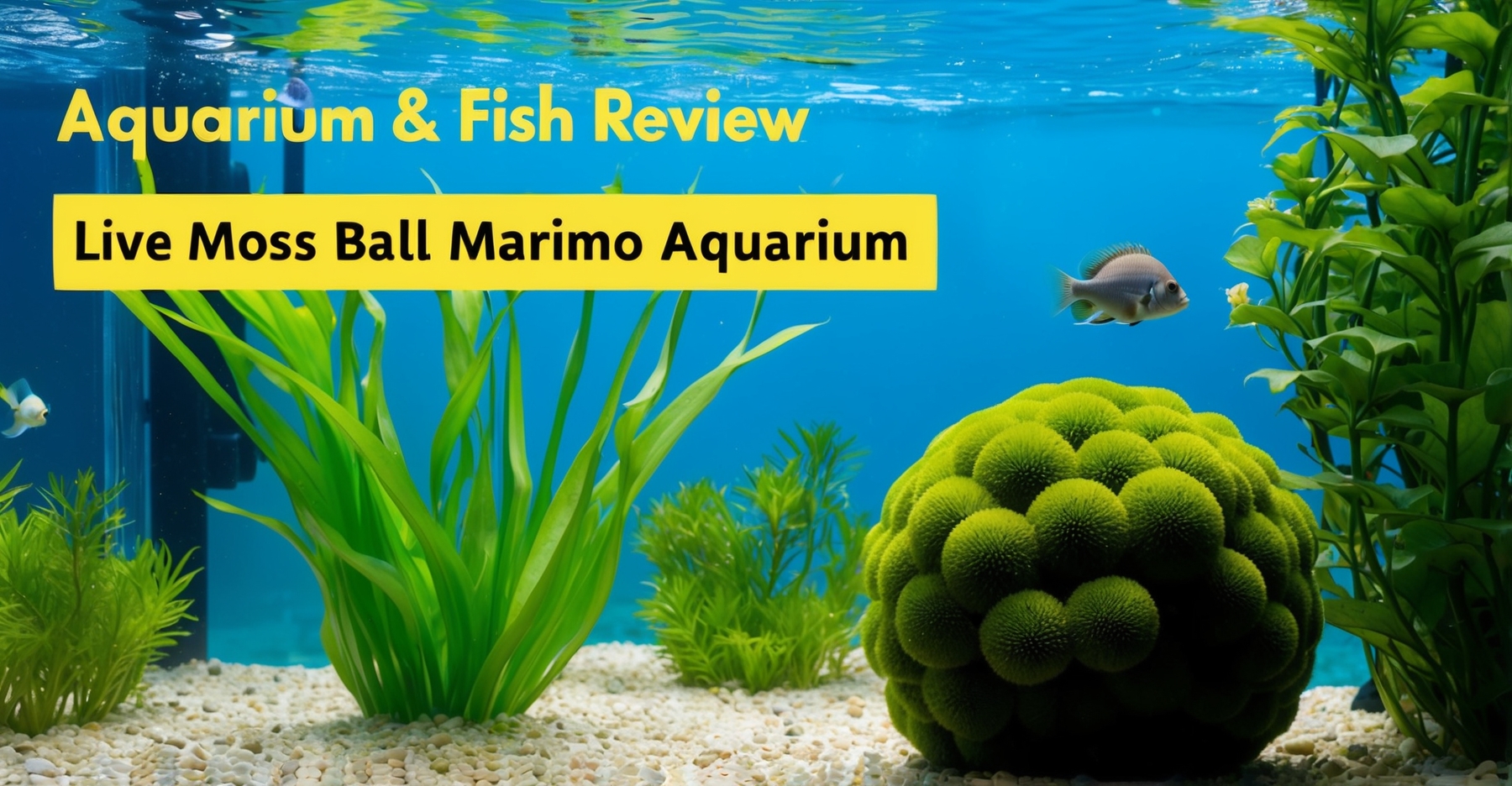 Live Moss Ball Marimo Aquarium
