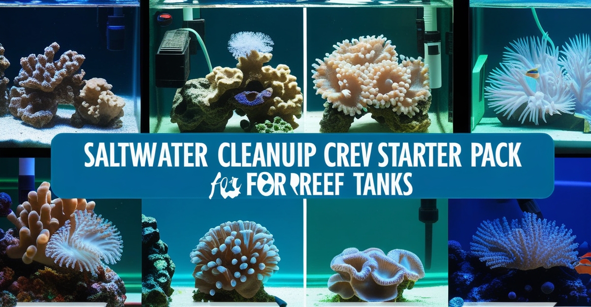 Best Saltwater Cleanup Crew Starter Pack for Reef Tanks 2026