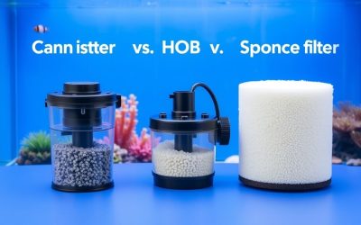 Canister vs HOB vs Sponge Filter: Which Aquarium Filter Should You Choose?