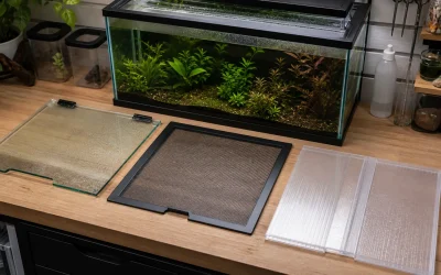 Aquarium Lid Guide: Glass, Mesh or Polycarbonate?