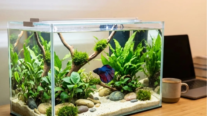 best 4 gallon desktop aquarium