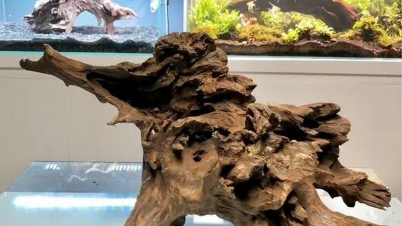 best mountain view ornament for fish tank