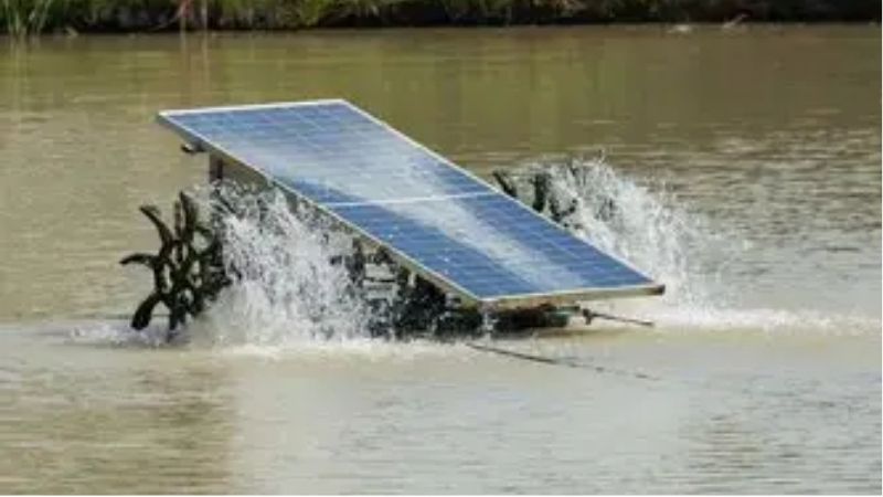best solar powered pond filter system
