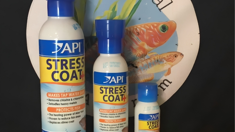 best stress coat for new fish