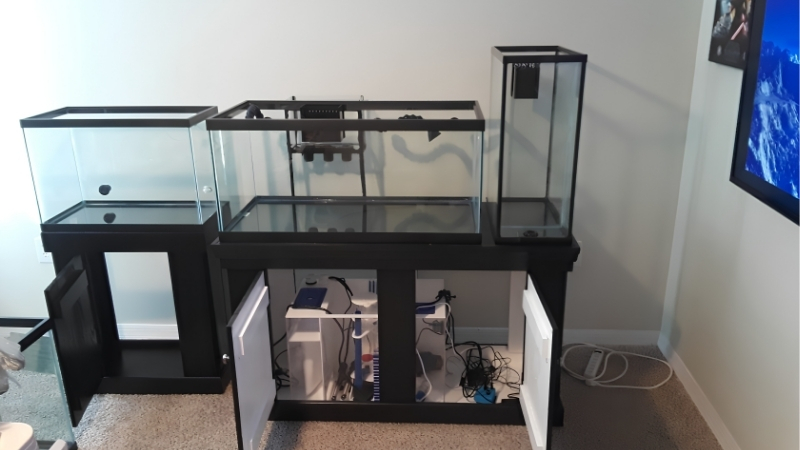 best under sink rodi setup for fish room