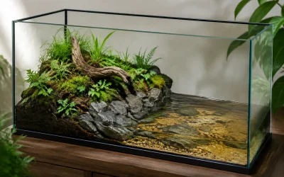 How to Set Up a Paludarium for Frogs and Small Reptiles