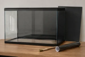 Aquarium Backgrounds: Static Cling vs. Painted – Pros and Cons