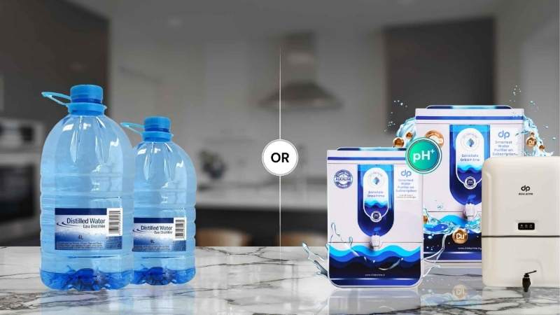 rodi vs distilled water for saltwater mixing