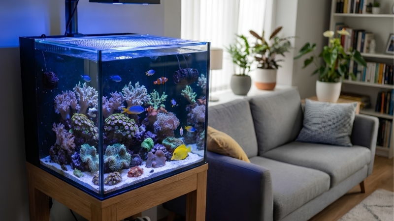 total cost to set up a 26 gallon aio reef